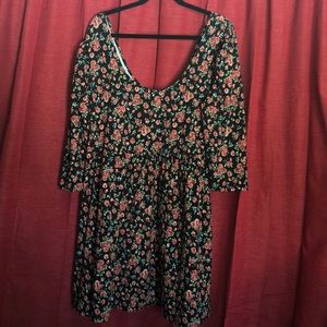 Floral Babydoll Dress